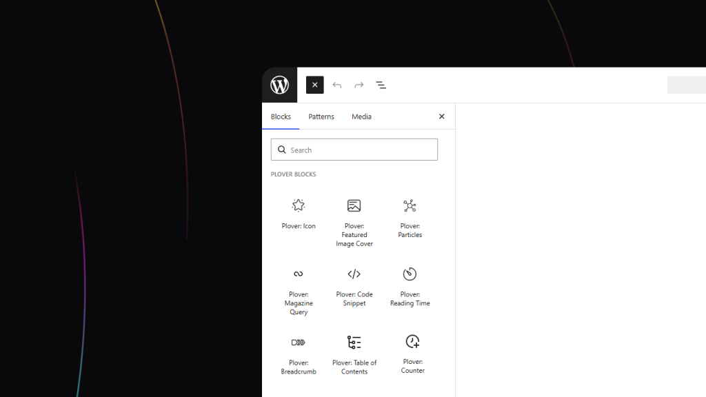 Plover Custom Blocks