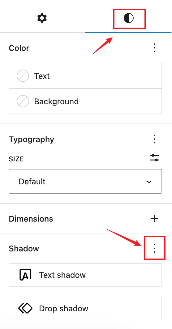 Block Shadow - WP Plover