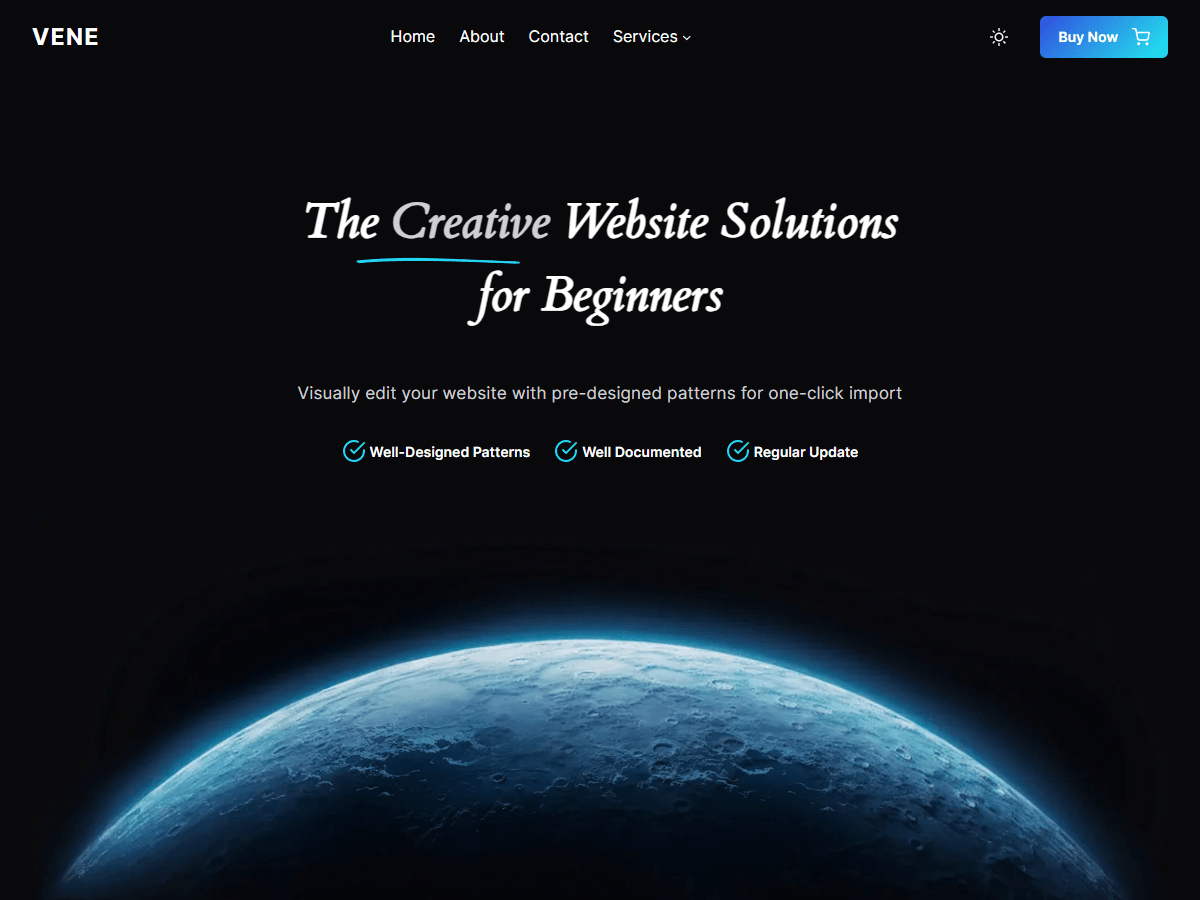 Vene | Free WordPress Theme